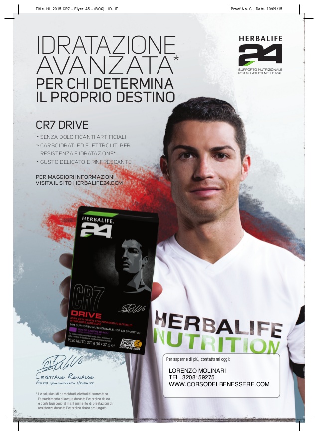 Herbalife h24 con Ronaldo